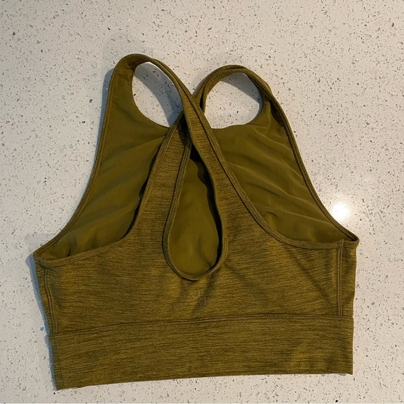 Women's Olive Sports Bra - Picture 2 of 2